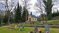 Der Friedhof in Albernau
